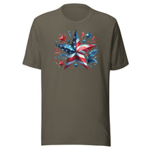 Load image into Gallery viewer, Patriotic Stars Unisex t-shirt
