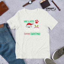 Load image into Gallery viewer, Have a Very Furry Christmas Unisex t-shirt
