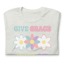 Load image into Gallery viewer, Give Grace Jesus Did (Retro) Unisex t-shirt
