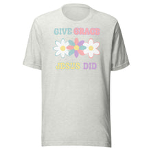 Load image into Gallery viewer, Give Grace Jesus Did (Retro) Unisex t-shirt
