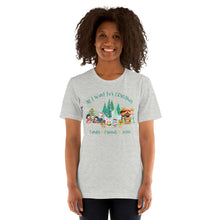 Load image into Gallery viewer, All I Want for Christmas Family*Friends*Jesus (Light Colors)Unisex t-shirt
