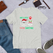 Load image into Gallery viewer, Have a Very Furry Christmas Unisex t-shirt
