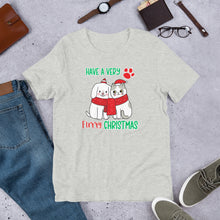 Load image into Gallery viewer, Have a Very Furry Christmas 2 Unisex t-shirt
