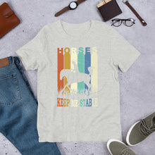 Load image into Gallery viewer, Horses Keep Me Stable Unisex t-shirt
