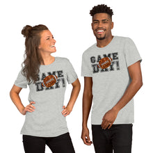 Load image into Gallery viewer, Game Day Black Glitter Unisex t-shirt
