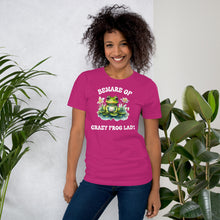 Load image into Gallery viewer, Beware of Crazy Cat Lady Unisex t-shirt
