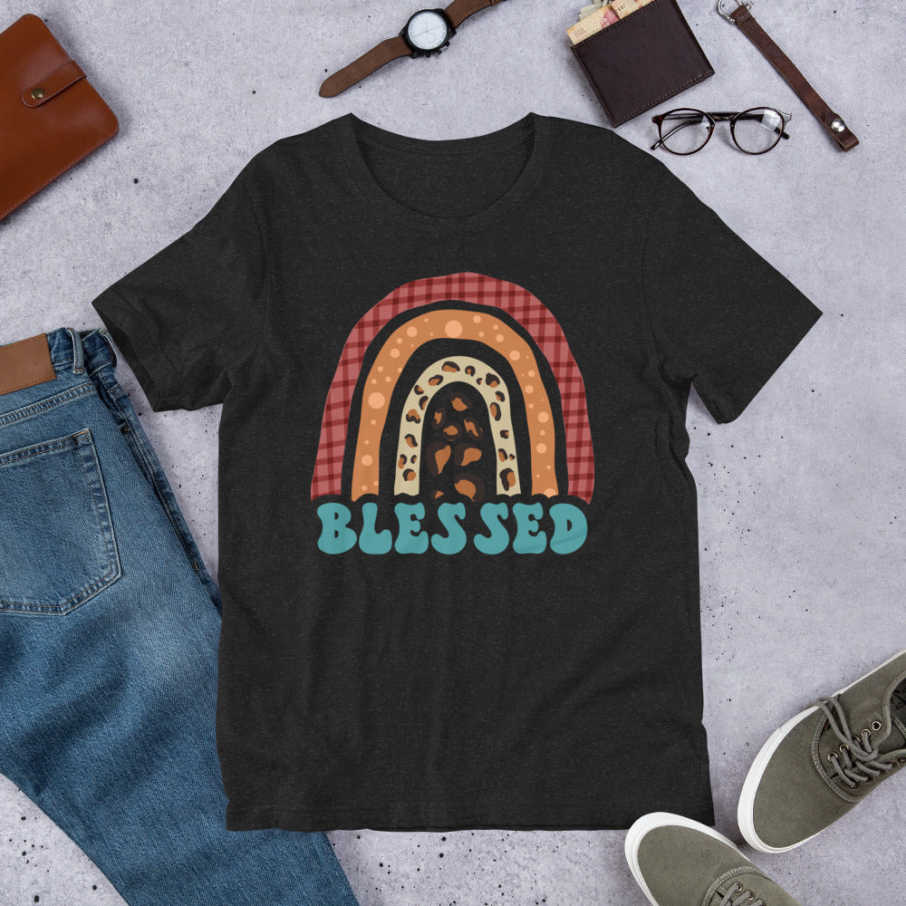 Blessed Rainbow Unisex t-shirt