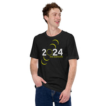 Load image into Gallery viewer, 2024 Total Solar Eclipse Unisex t-shirt
