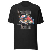 Load image into Gallery viewer, Wishin’ I Was Fishing Unisex t-shirt
