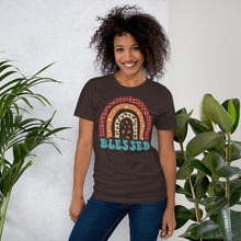 Load image into Gallery viewer, Blessed Rainbow Unisex t-shirt
