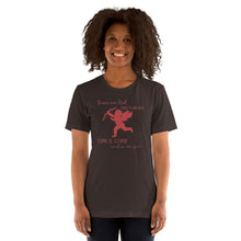 Load image into Gallery viewer, Roses Are Red Cupid Is Stupid Unisex t-shirt
