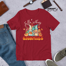 Load image into Gallery viewer, Fallin&#39; With My Gnomies Unisex t-shirt (Darker Colors)
