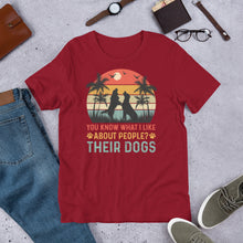 Load image into Gallery viewer, What I Like About People Unisex t-shirt
