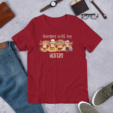 Load image into Gallery viewer, Hanging With My Heifers (Dark Colors) Unisex t-shirt
