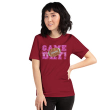 Load image into Gallery viewer, Game Day Pink Glitter Unisex t-shirt
