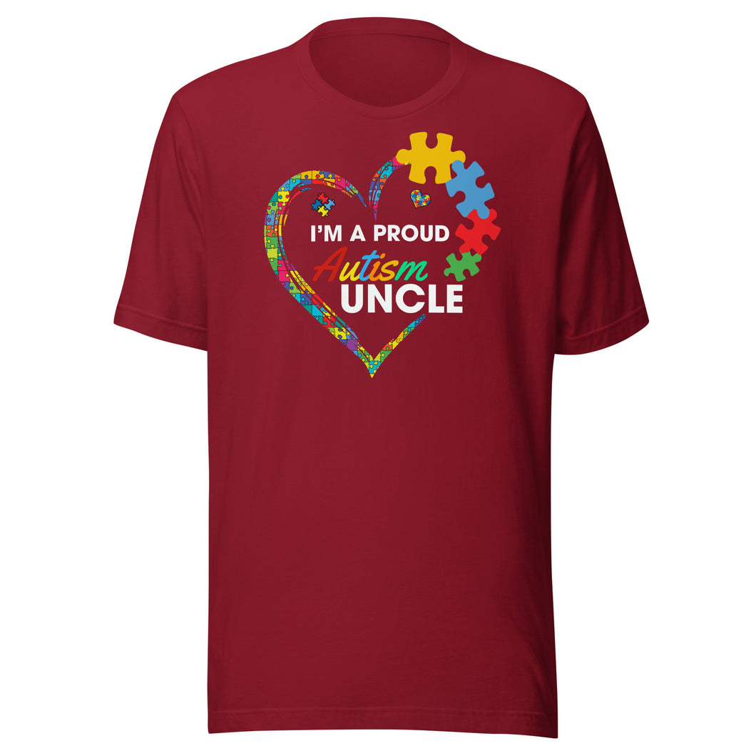 I’m A Proud Autism Uncle Unisex t-shirt