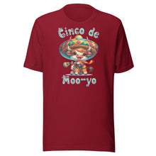 Load image into Gallery viewer, Cinco de Moo-yo Highland Cow Unisex t-shirt
