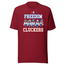 Load image into Gallery viewer, Freedom Cluckers Unisex t-shirt
