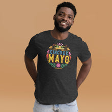 Load image into Gallery viewer, Cinco de Mayo Circle Unisex t-shirt
