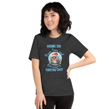 Load image into Gallery viewer, Wishing You Owl-Mazing Christmas Cheer Unisex t-shirt
