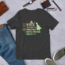 Load image into Gallery viewer, Innocent Until Proven Guilty Unisex t-shirt
