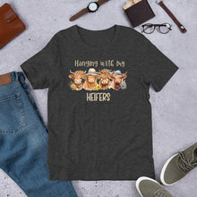 Load image into Gallery viewer, Hanging With My Heifers (Dark Colors) Unisex t-shirt
