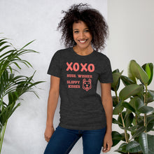 Load image into Gallery viewer, Hugs Wishes Sloppy Kisses Unisex t-shirt
