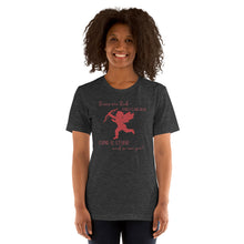 Load image into Gallery viewer, Roses Are Red Cupid Is Stupid Unisex t-shirt
