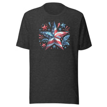 Load image into Gallery viewer, Patriotic Stars Unisex t-shirt
