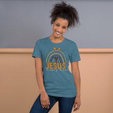Load image into Gallery viewer, Jesus is the Reason for the Season Rainbow Unisex t-shirt
