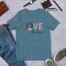 Load image into Gallery viewer, Love Like Jesus Unisex t-shirt
