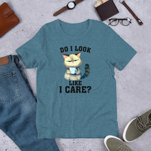 Load image into Gallery viewer, Do I Look Like I Care Unisex t-shirt
