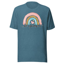 Load image into Gallery viewer, Be Yourself Pastel Rainbow Unisex t-shirt
