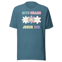 Load image into Gallery viewer, Give Grace Jesus Did (Retro) Unisex t-shirt
