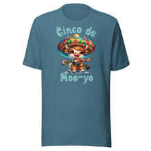 Load image into Gallery viewer, Cinco de Moo-yo Highland Cow Unisex t-shirt
