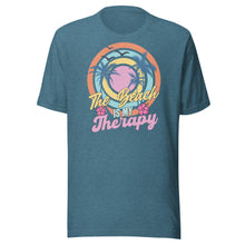 Load image into Gallery viewer, The Beach Is My Therapy Unisex t-shirt
