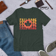 Load image into Gallery viewer, Fall Babe Unisex t-shirt
