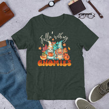 Load image into Gallery viewer, Fallin&#39; With My Gnomies Unisex t-shirt (Darker Colors)

