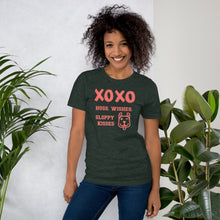 Load image into Gallery viewer, Hugs Wishes Sloppy Kisses Unisex t-shirt
