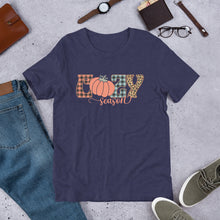 Load image into Gallery viewer, Plaid Cozy Season Unisex t-shirt
