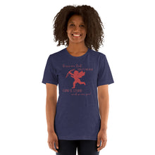 Load image into Gallery viewer, Roses Are Red Cupid Is Stupid Unisex t-shirt
