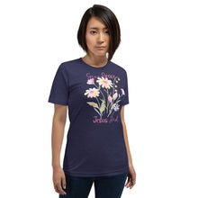 Load image into Gallery viewer, Give Grace, Jesus Did (Wildflowers) Unisex t-shirt
