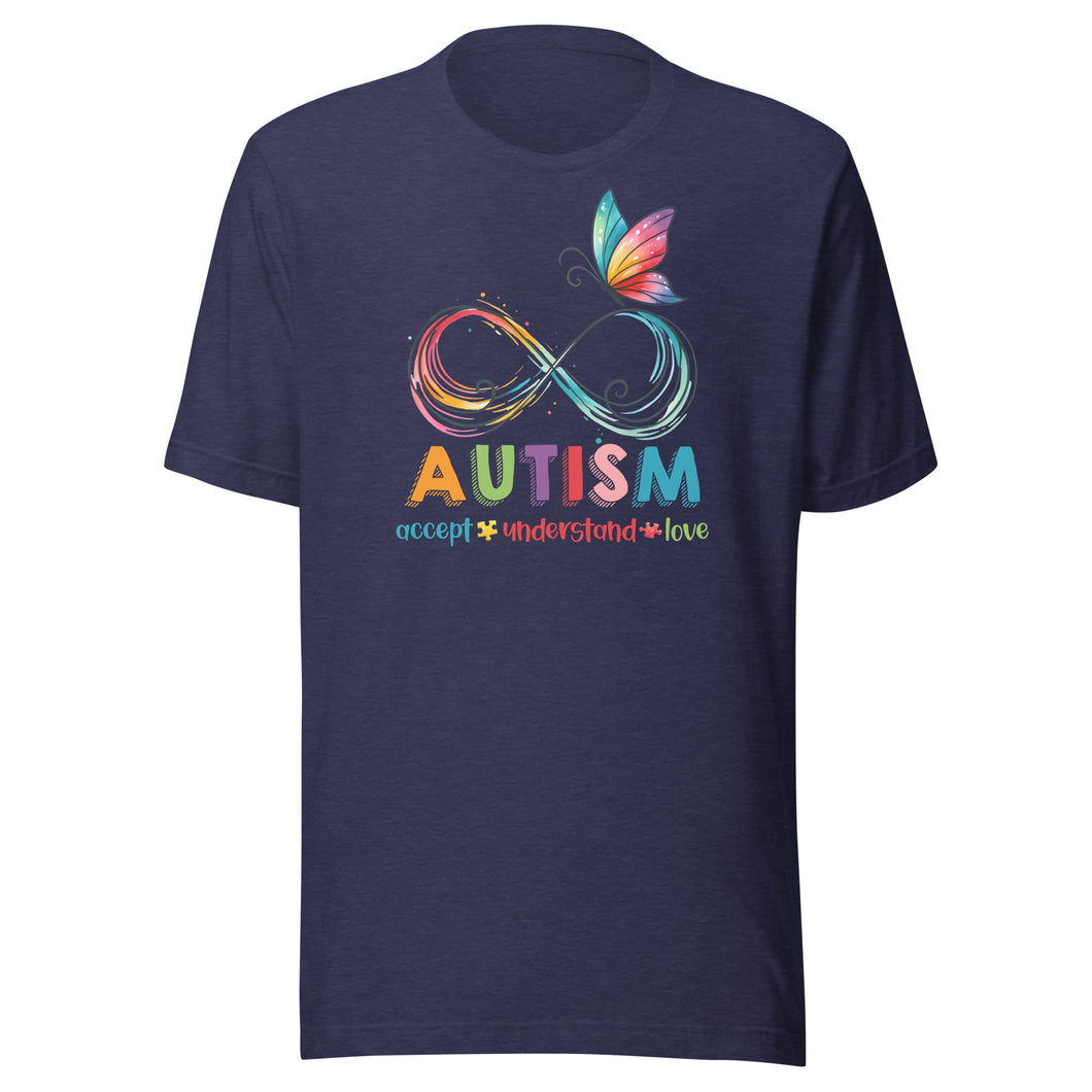 Autism Butterfly Unisex t-shirt
