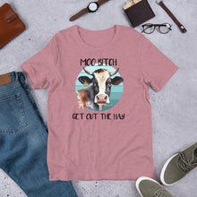 Load image into Gallery viewer, Moo B*tch Get Out of the Way Unisex t-shirt
