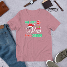 Load image into Gallery viewer, Have a Very Furry Christmas Unisex t-shirt

