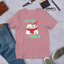Load image into Gallery viewer, Have a Very Furry Christmas 2 Unisex t-shirt
