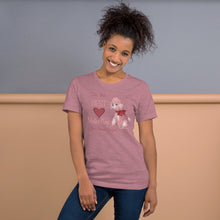 Load image into Gallery viewer, I’m The Best Valentine On Four Legs (dog) Unisex t-shirt

