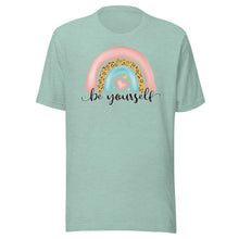 Load image into Gallery viewer, Be Yourself Pastel Rainbow Unisex t-shirt
