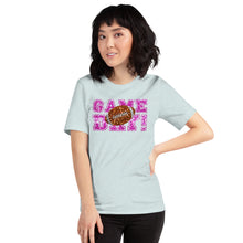 Load image into Gallery viewer, Game Day Pink Glitter Unisex t-shirt
