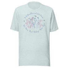 Load image into Gallery viewer, Breathe and Hit Pause (light colors) Unisex t-shirt
